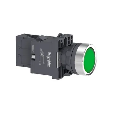 Botão Iluminado LED 220V 1NA 22MM XA2EW33M Schneider