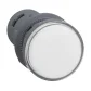 Sinalizador Branco 22MM 24V Monobloco XA2EVB1LC Schneider 