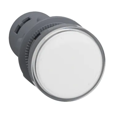 Sinalizador Branco 22MM 24V Monobloco XA2EVB1LC Schneider