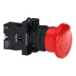 Botão Soco de Emergência 22MM 1NF XA2ES542 Schneider 