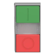 Botão Duplo Luminoso 24V 1NA+1NF XA2EW7L3741B5 Schneider