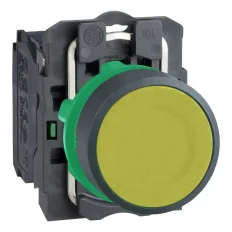 Botão de Impulso Amarelo 1NA XB5AA51 Schneider