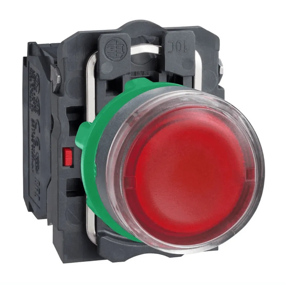 Botão Luminoso LED XB5AW34M1 Schneider 