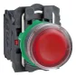 Botão Luminoso Vermelho 24V XB5AW34B Schneider 