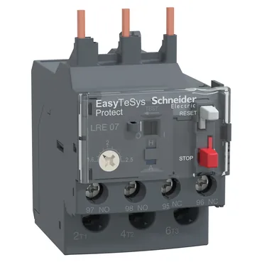 Rele Sobrecarga Térmico 1.6-2.5A LRE07 Schneider 