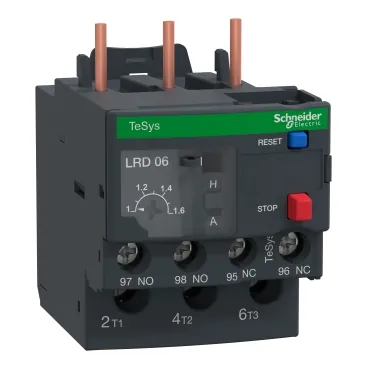Rele Sobrecarga Térmico 1,0-1.6 LRD06 Schneider 