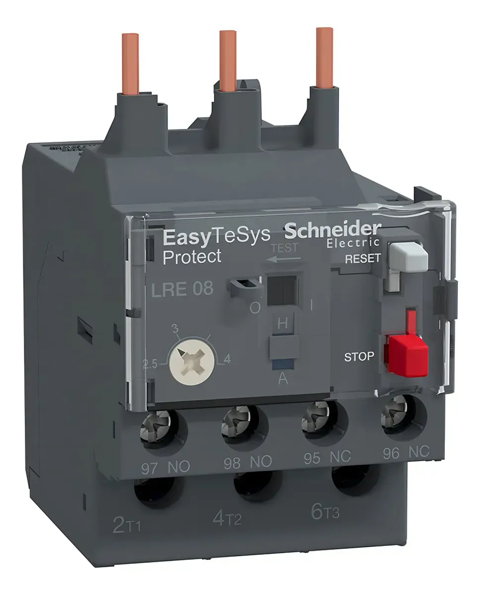 Rele Sobrecarga Térmico 2-5A LRE08 Schneider 