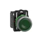 Botão Luminoso Led Verde 1NA+1NF 22MM XB5AW33G5 Schneider 