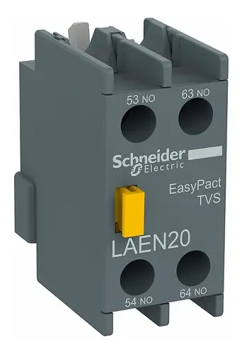 Bloco de Contato Auxiliar 2NA LAEN20 Schneider