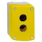 Botoeira 2 Furos Vazia Amarelo 22MM XALK02 Schneider 