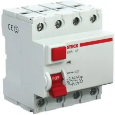 Interruptor Diferencial 4P 40A 300MA SDR440300 Steck 