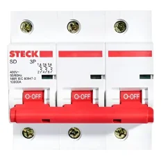 Disjuntor Trifásico 80A SDD3C80 Steck 