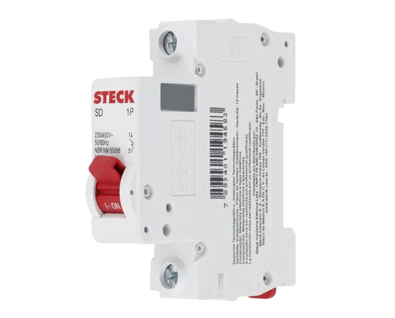 Disjuntor Monofásico 16A SDD61C16 STECK
