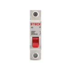 Disjuntor Monofásico 16A SDD61C16 STECK 