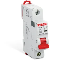 Disjuntor Monofásico 20A SDD61C20 Steck 