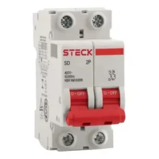 Disjuntor Bifásico 25A SDD62C25 Steck 