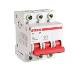 Disjuntor Trifásico 32A SDD63C32 Steck 