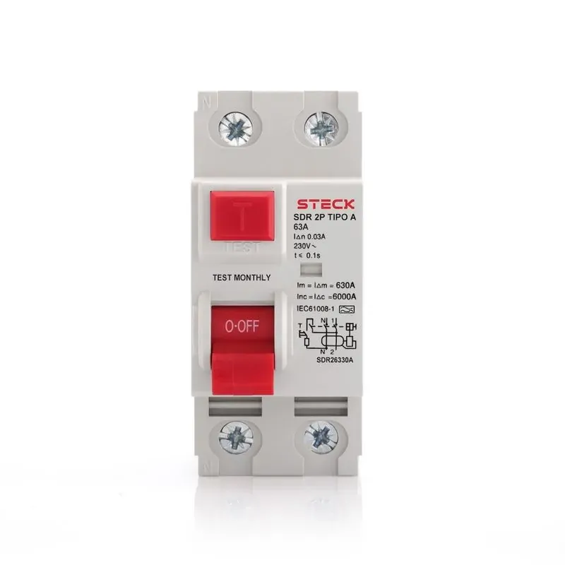 Interruptor Diferencial 2P 63A 30MA SDR26330 Steck 