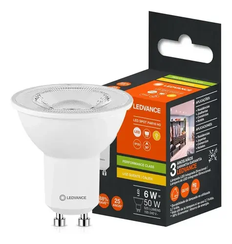 Lampada LED 4W 3000K 7019632 Ledvance