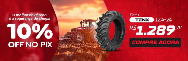 2) Pneu 12.4-24 12 Lonas TT R1 Tenx