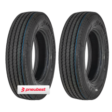 Kit 2 Pneus 215/75R17.5 Liso 16 Lonas 135/133J LLF86 Linglong