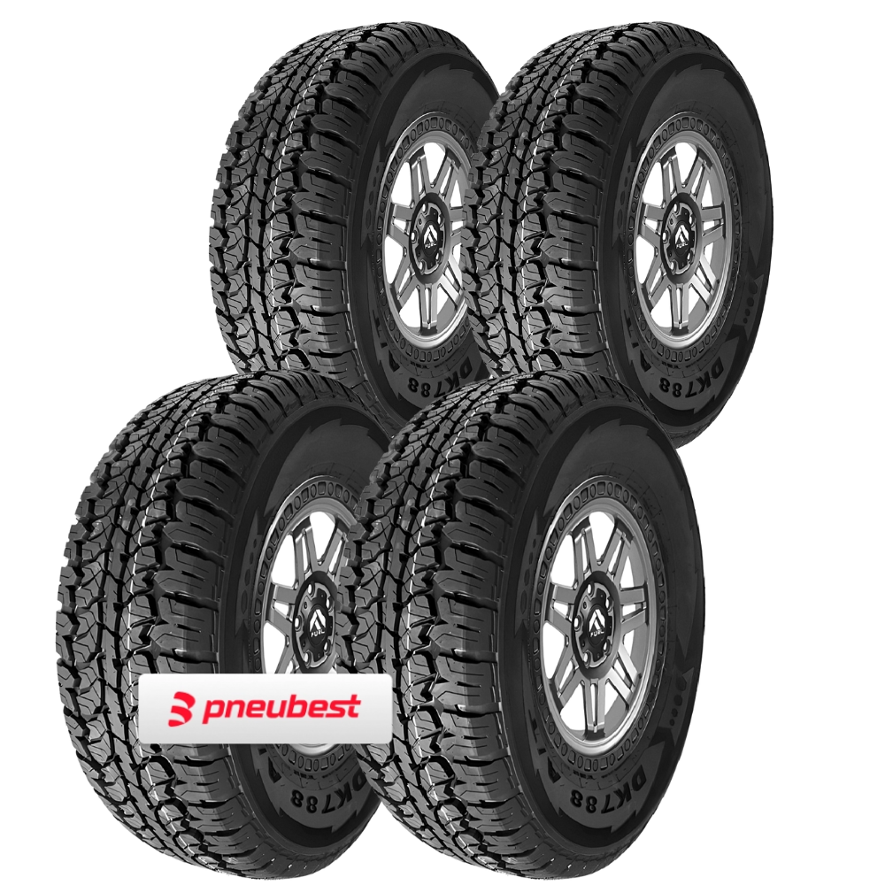 Kit 4 Pneus 225/75R16 LT 8 Lonas 110/107R DK788 AT Alfamotors