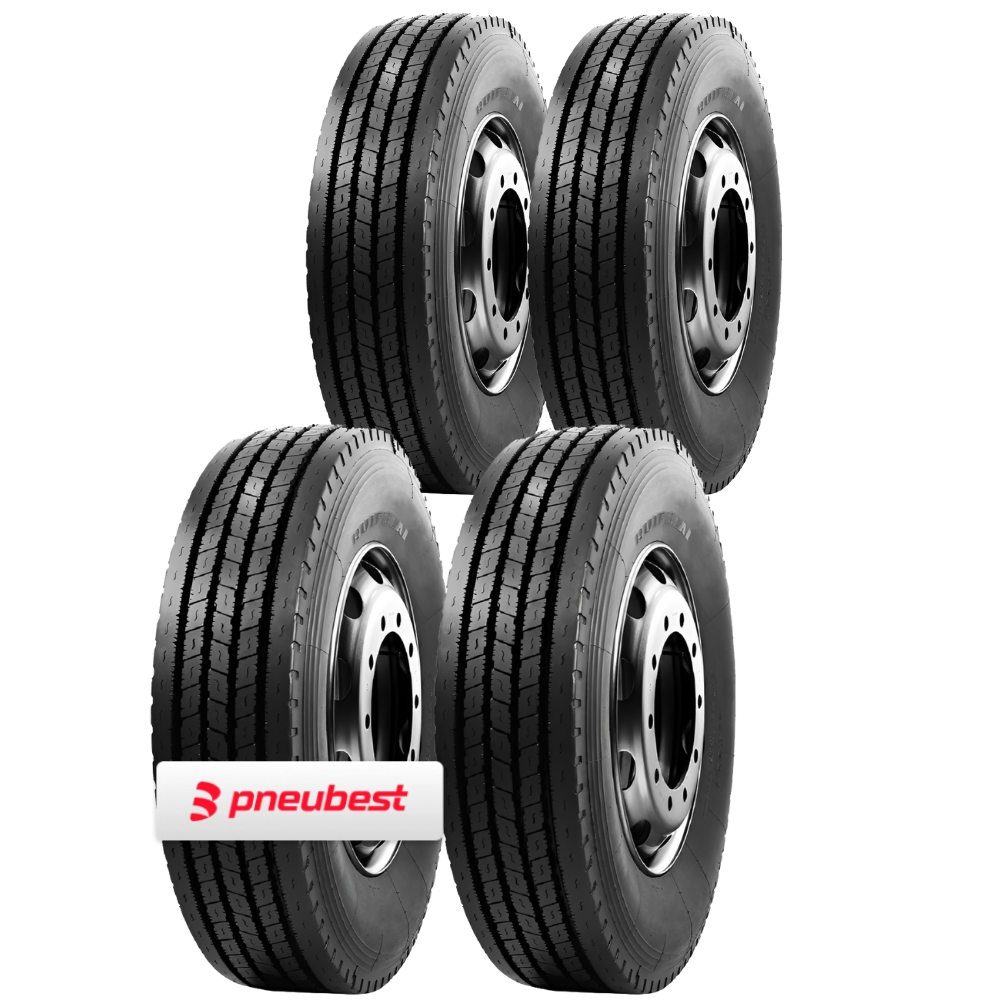 Kit 4 Pneus 215/75R17.5 Liso 16 Lonas 135/133J DW111 Roadwing