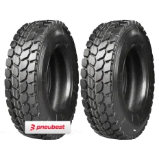 Kit 2 Pneus 275/80R22.5 Borrachudo Misto 16 Lonas 149/146L D941 Dplus
