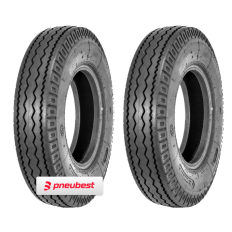 Kit 2 Pneus 9.00-20 Liso 16 Lonas TT 144/139G LP23 BBW