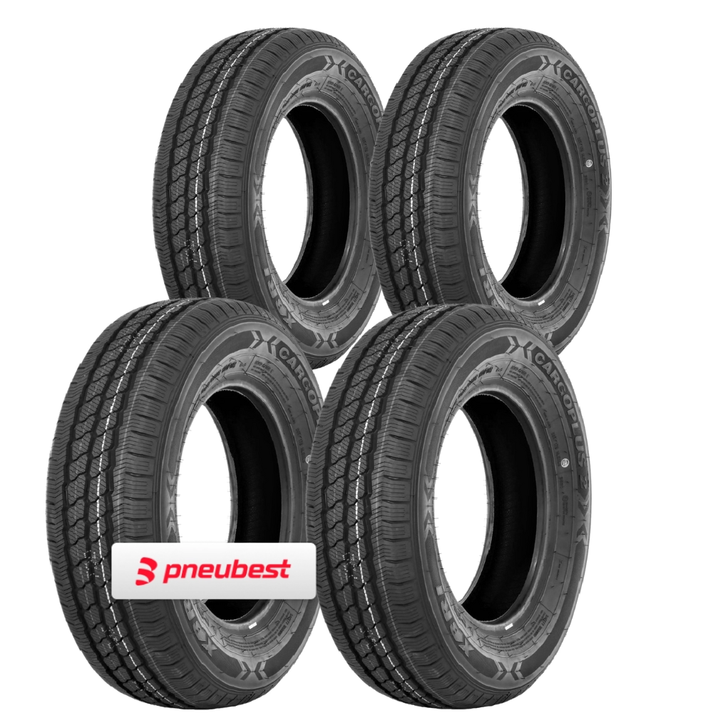 Kit 4 Pneus 205/70R15 C 8 Lonas 106/104R Cargoplus 2 Xbri