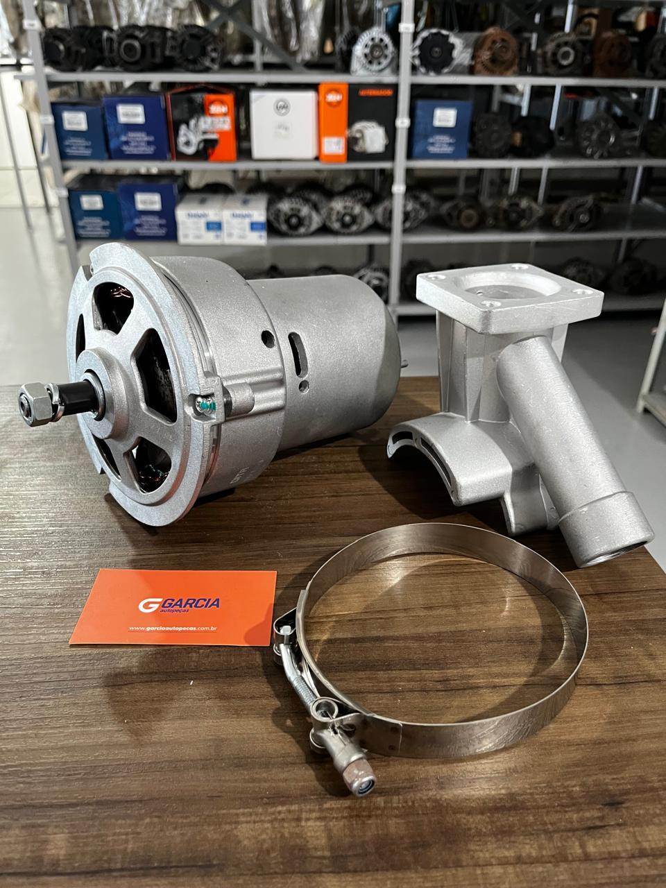 Alternador Fusca Brasilia Kombi - Com Suporte