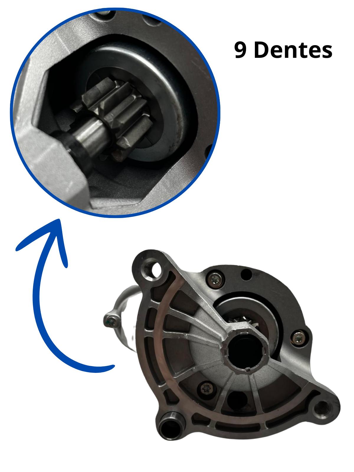 Starter for Citroën Xantia, Xsara, ZX and Peugeot 306, 307, 406, Partner 12V