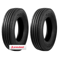 Kit 2 Pneus 215/75R17.5 Liso 16 Lonas 126/124L KSR01 Kumho