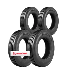 Kit 4 Pneus 275/80R22.5 Liso 18 Lonas 149/146L GL283A Samson