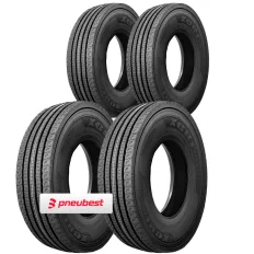 Kit 4 Pneus 295/80R22.5 Liso 18 Lonas 152/149M Neo Curve P1 Xbri