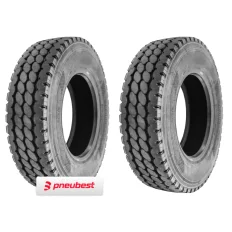 Kit 2 Pneus 275/80R22.5 Liso Misto 18 Lonas 149/146L RSHF572 Sunfull