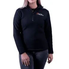 Agasalho Fleece Feminino Preto
