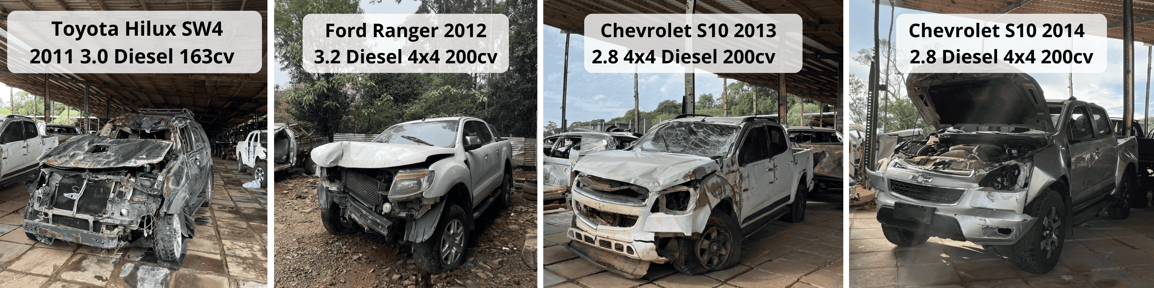 Conheça nossas sucatas