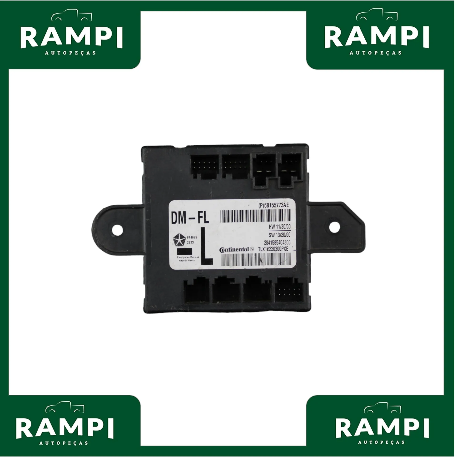 Módulo Central de Porta Dianteira Esquerda Grand Cherokee 2013 68155773ae