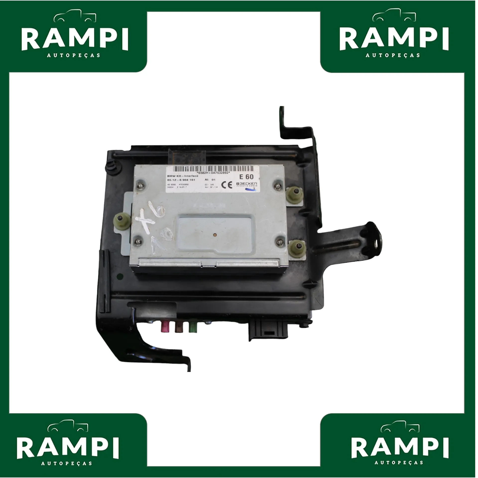 Módulo Central Radio Bmw X6 2010 6550924064401