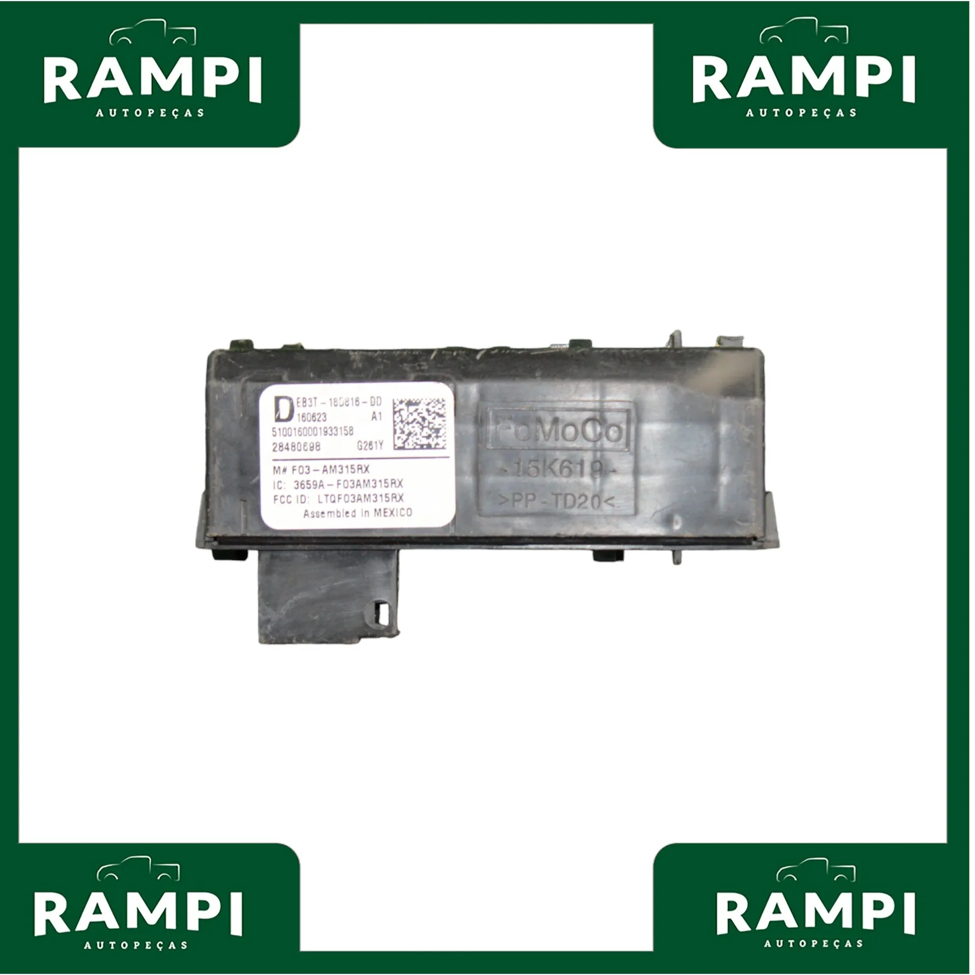 Módulo Central Teto Ranger 2019 Eb3t18d816dd