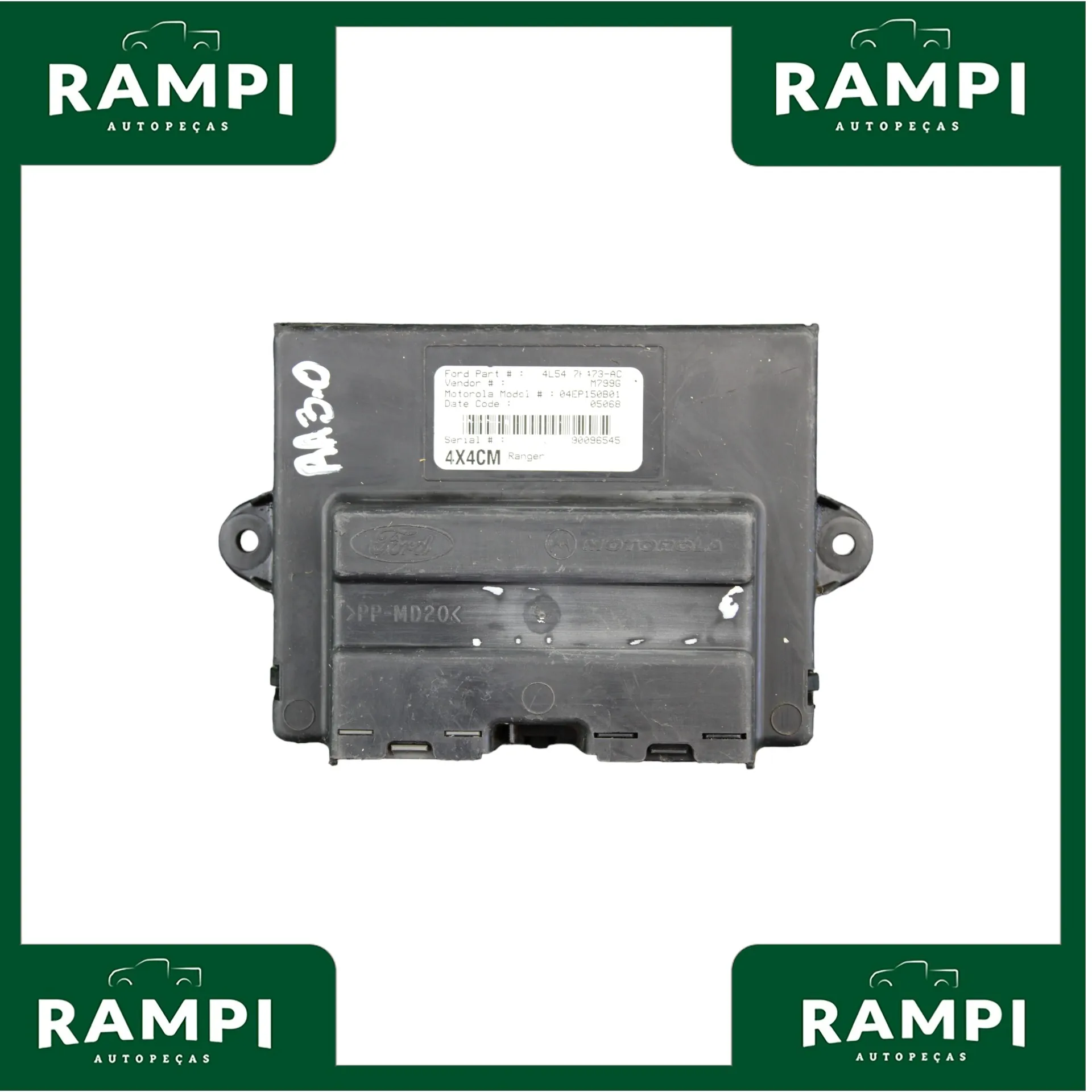 Módulo Central Tração Conforto Ranger 2010 3.0 4l547h473ac