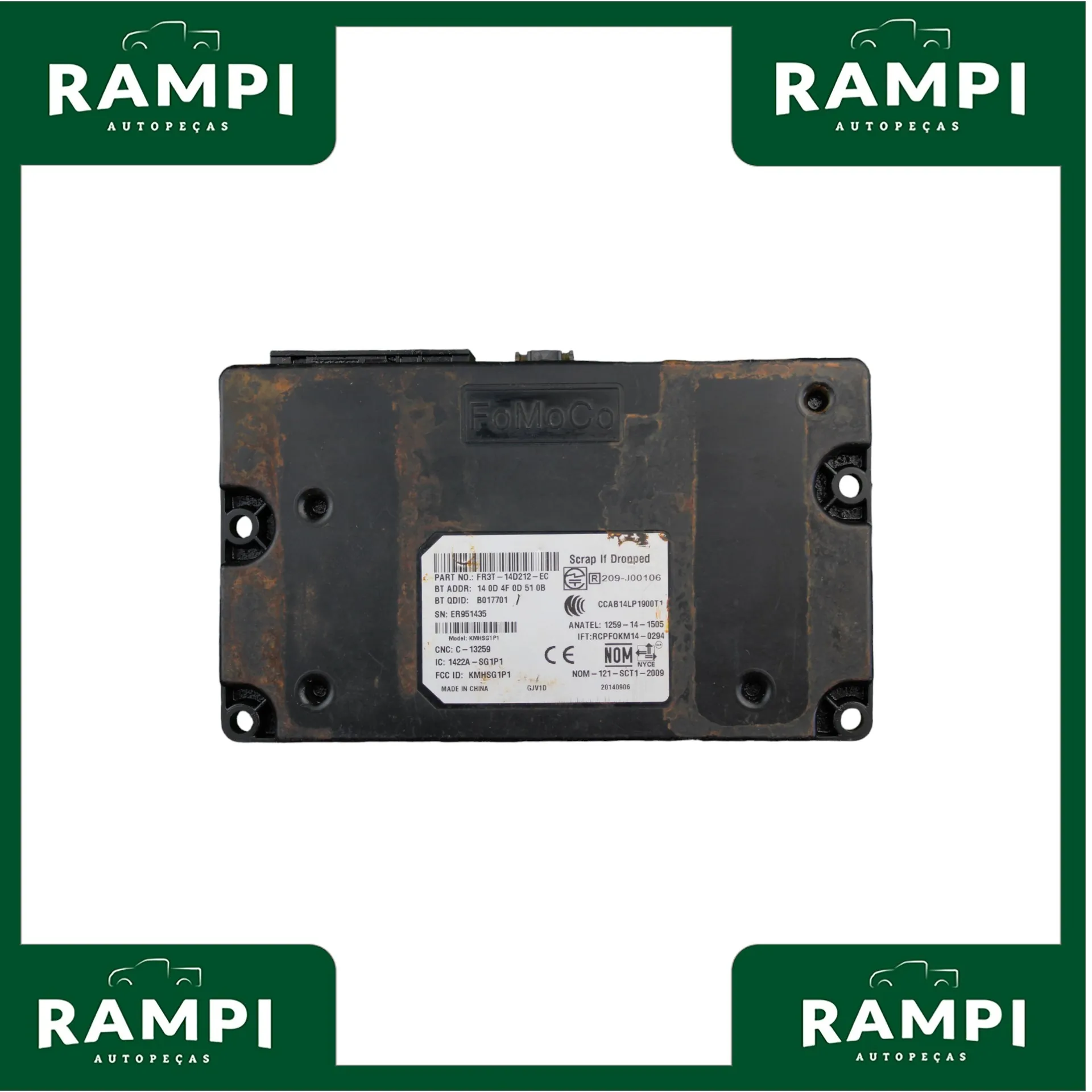 Módulo Central Bluetooth Ranger 2015 fr3t14d212ec