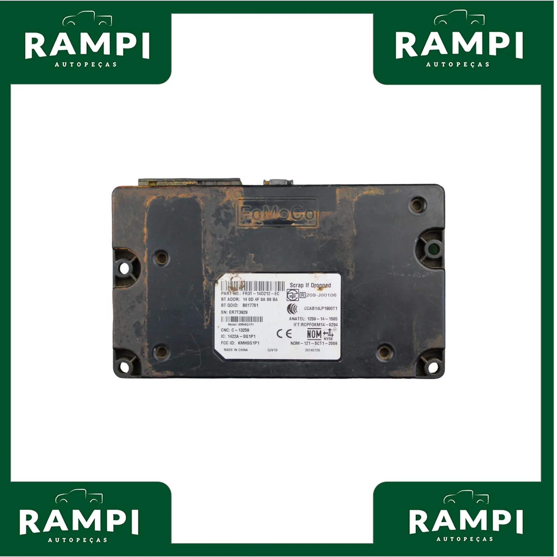 Módulo Central Bluetooth Ranger 2015 fr3t14d212ec