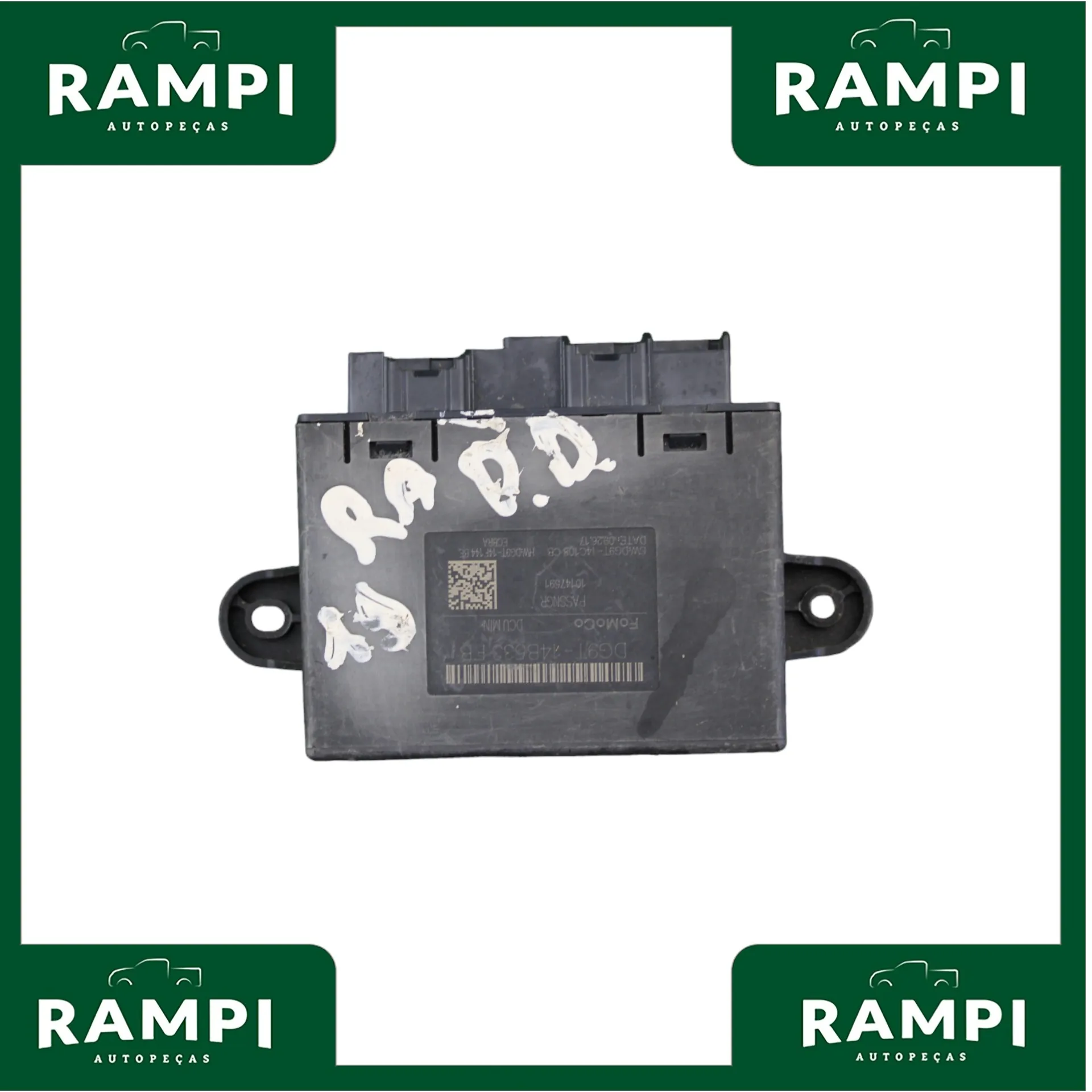 Módulo Central de Vidro Dianteiro Direito Ranger 2014 Dg9t14b533fb