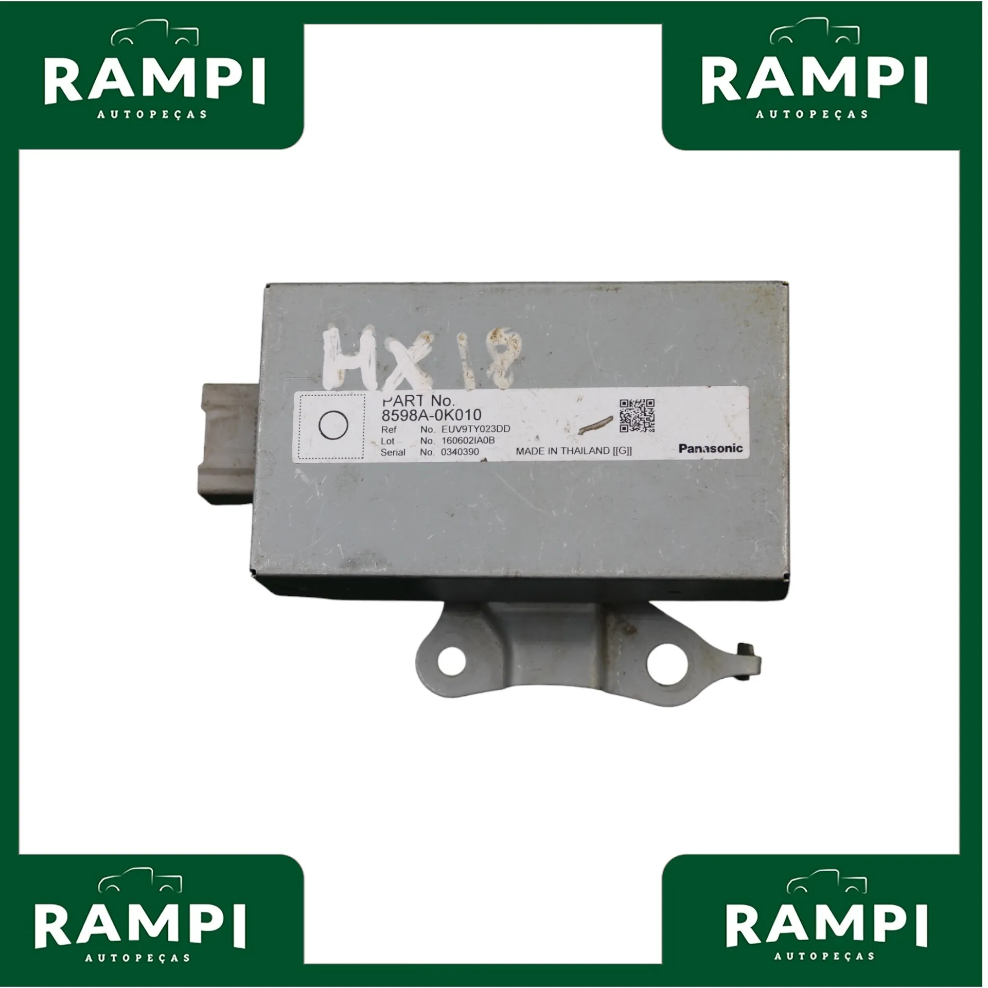 Módulo Central Alarme Hilux 2018 8598a0k010