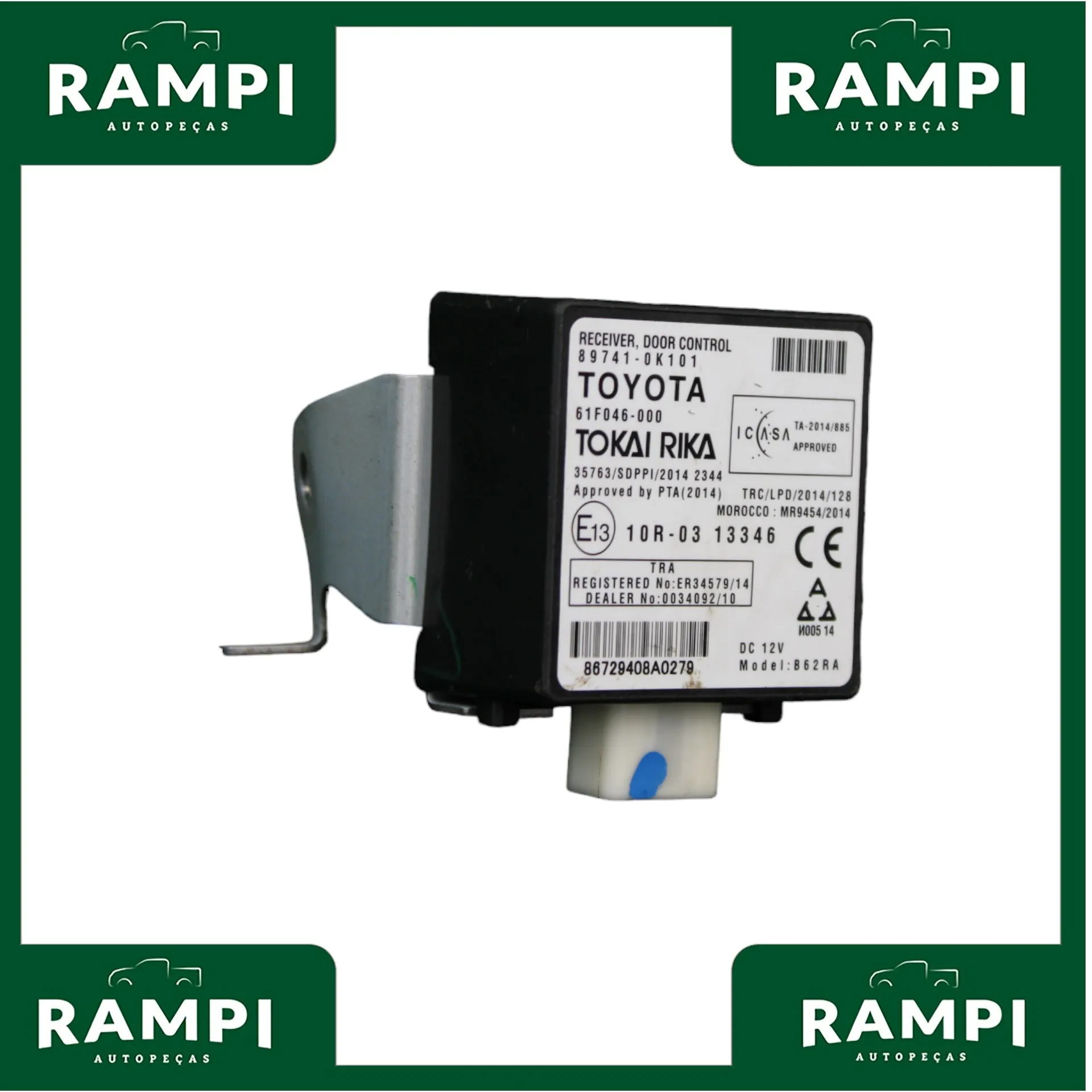 Módulo Central Alarme Hilux 2018 897410k101