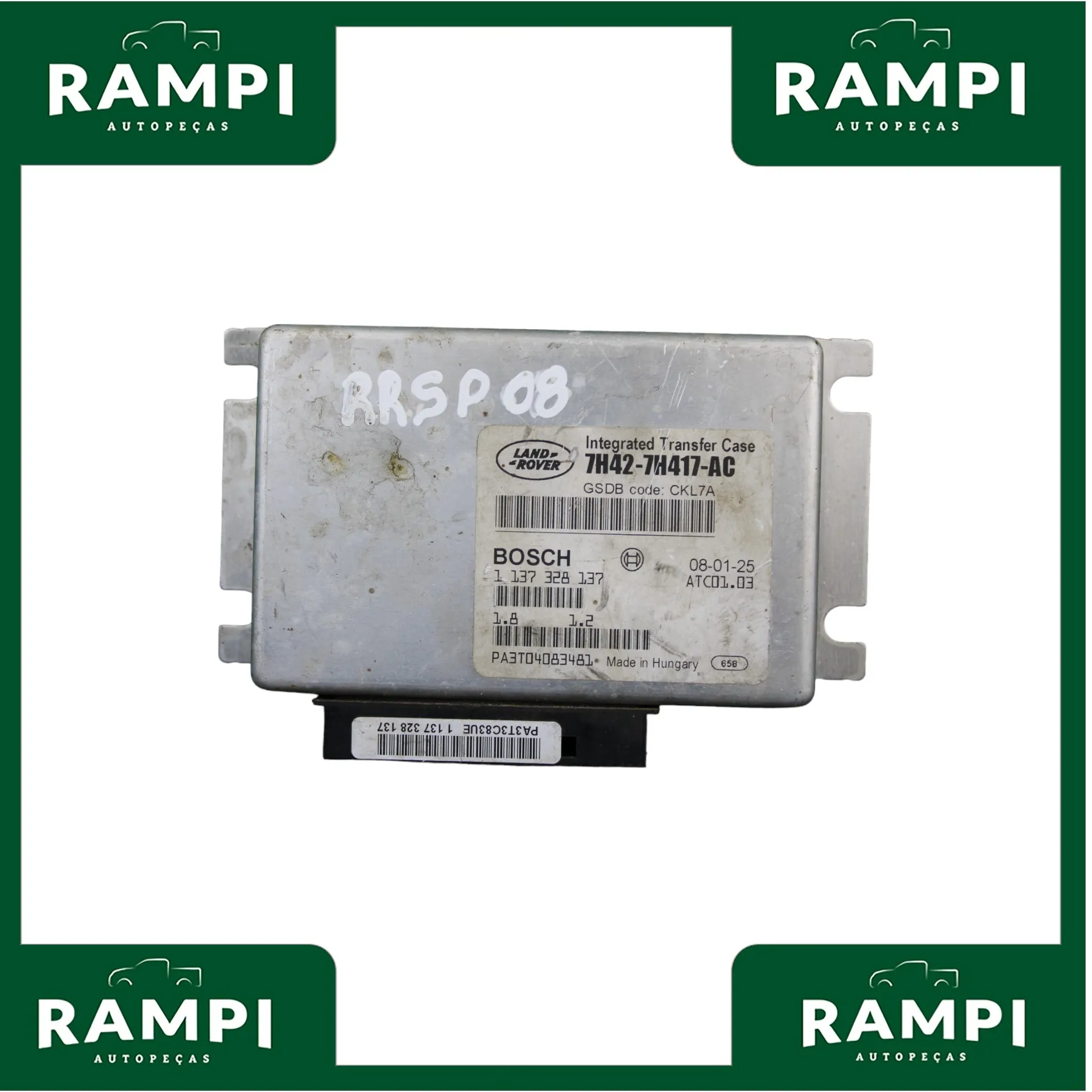 Módulo Central Caixa de Transferência Tração Range Rover Sport 2008 7h427h417ac