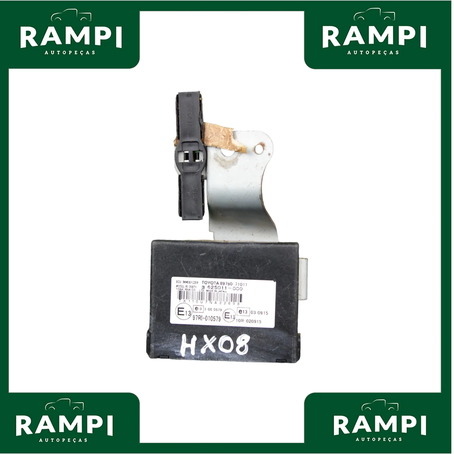 Módulo Central Imobilizador Hilux 2008 8978071011