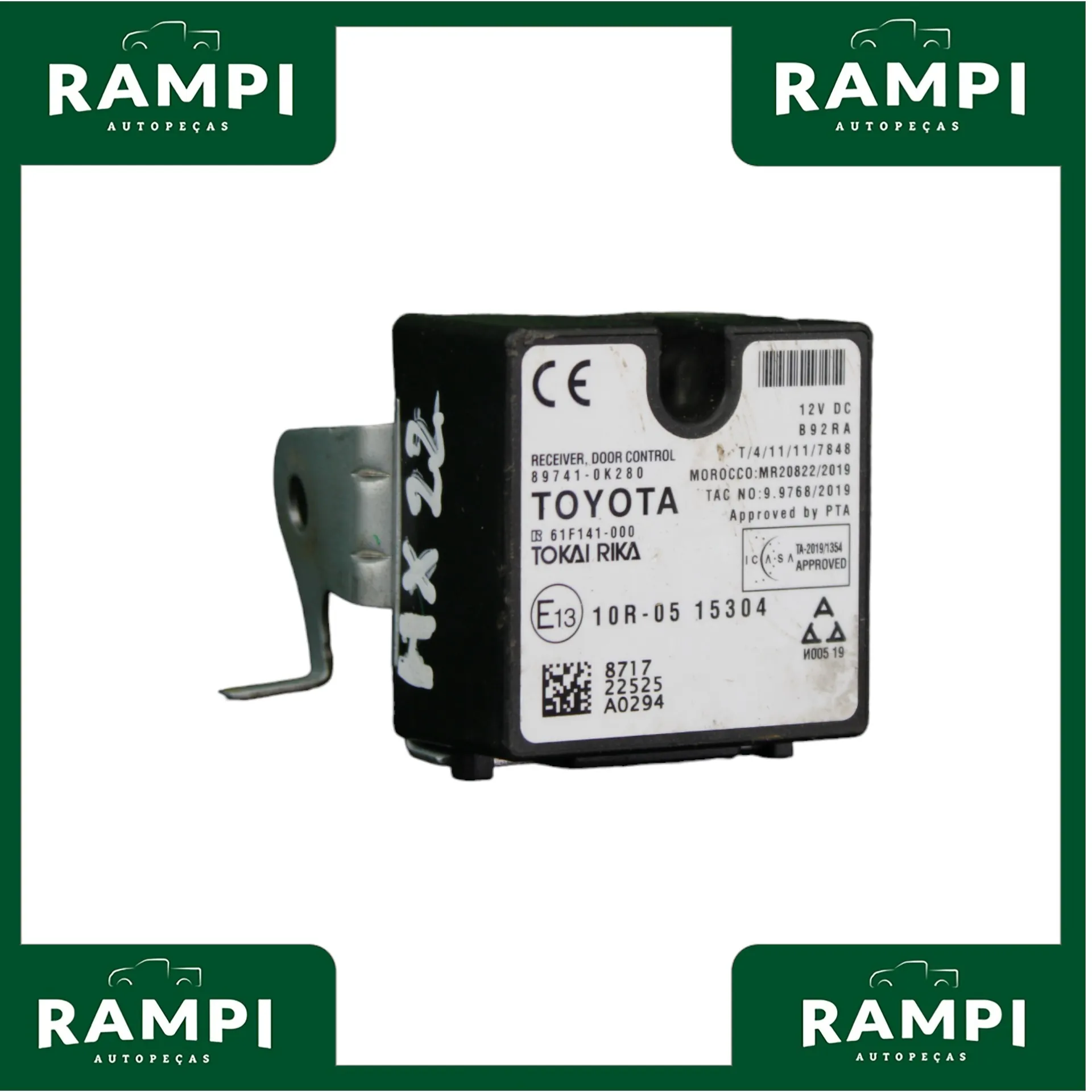 Módulo Central Controle Porta Hilux 2018 897410k280